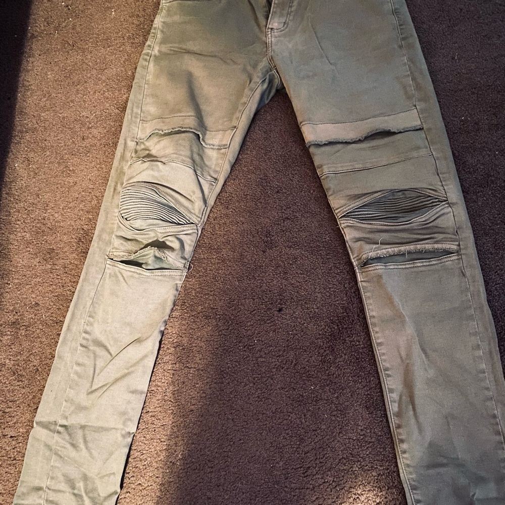 Crysp denim jeans Detressed